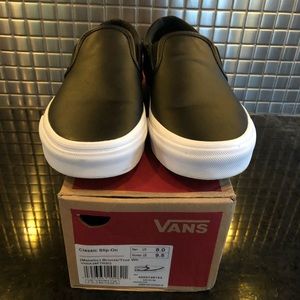 Vans Classic Slip-On Leather